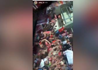 Un jugador del Girona insulta a su afición: 