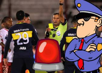 Majadería absoluta: ¡le pitan penalti en contra y llama a la policía para denunciar un robo!