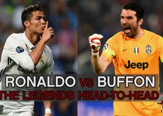 Buffon vs Cristiano - the stats