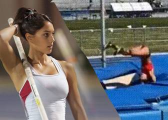Allison Stokke vuelve a ser noticia... por un enorme susto