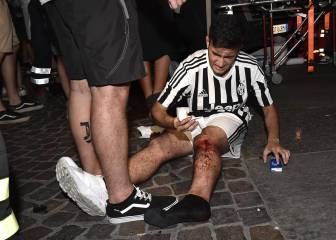 Terror en la 'fan zone' de la Juventus: estampida en Turín