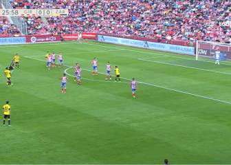 ¿Biscotto? Esta fue la ocasión más 'peligrosa' del Girona-Zaragoza