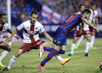 Aguilera y Samu hacen historia y meten al Huesca en playoff