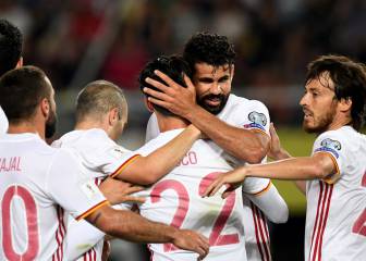 Resumen y goles del partido entre Macedonia y España