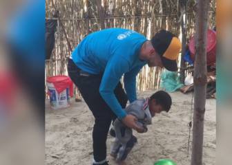 El gesto ejemplar de Ramos con los niños y Unicef en Perú
