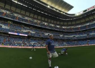 Roberto Carlos se grabó con una GoPro: ojo a la reacción de Ronaldo