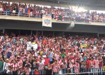 Hinchada de Junior, motivada con la llegada de Chará