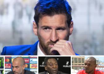 De Pelé a Guardiola: definen los cracks qué sienten al ver a Messi