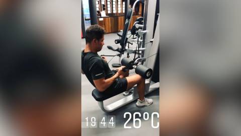 Simeone no para ni en vacaciones: entrenamiento a tope