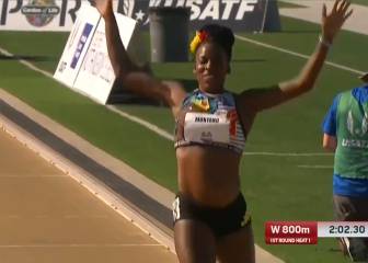 La mujer maravilla: corre los 800 metros... ¡embarazada de 5 meses!
