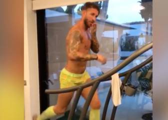 Looking good, Sergio: Ramos puts in hard yards in fetching get-up