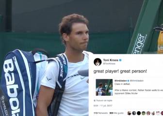 Real Madrid star Kroos lauds defeated Nadal's touch of class