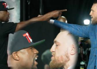 Mayweather y Mcgregor no se aguantan más: agresividad total en el segundo cara a cara