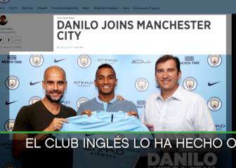 Danilo se va al City y deja el Madrid tras dos temporadas