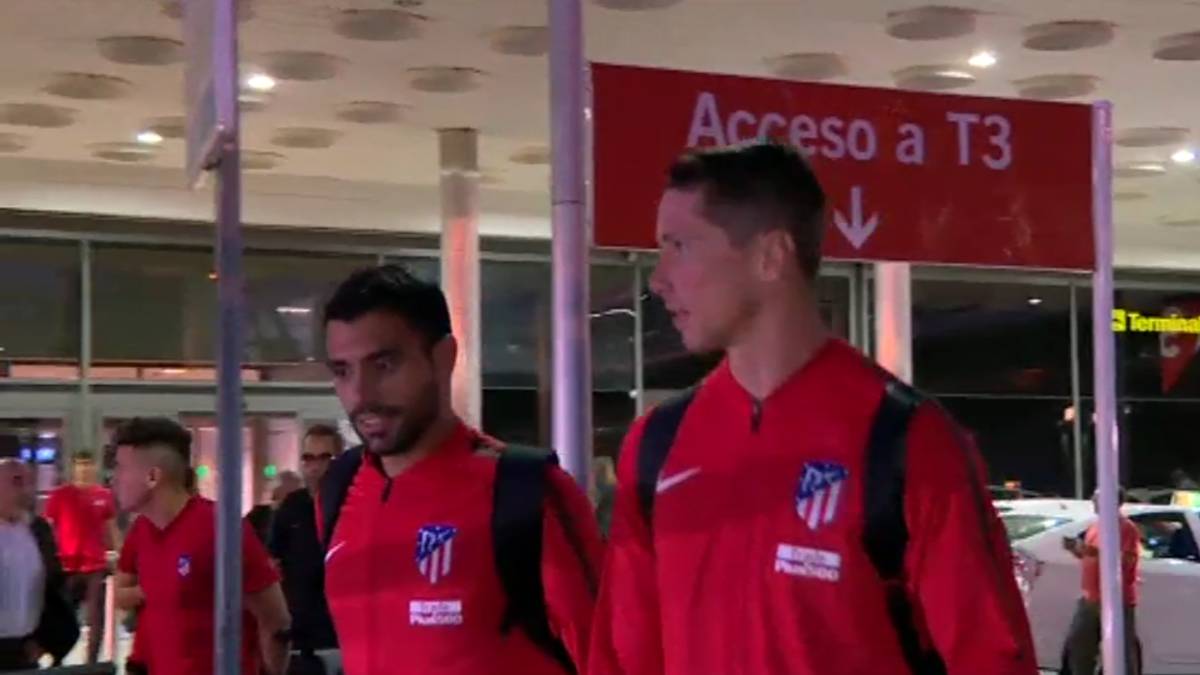 VÍDEO/ El Atlético ya está de vuelta a casa: próxima parada la Audi Cup ...