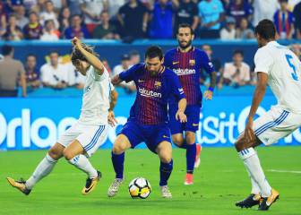 Messi no entiende de Clásicos amistosos: rotura a Modric y gol en el 3'