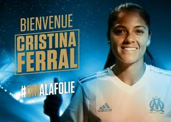 Así anunció el Olympique de Marsella a Cristina Ferral