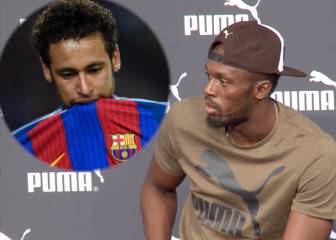 Bolt critica el 'Tiqui-taca' y se rinde ante el talento de Neymar