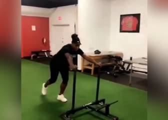 El embarazo no detiene a Serena Williams ¡Se machaca en el gym!