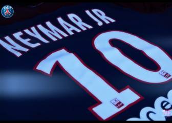 El PSG anuncia de esta manera que le da la '10' a Neymar