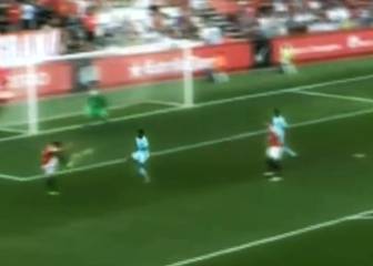 El 'casi gol' que provocó Juan Delgado frente a Barcelona
