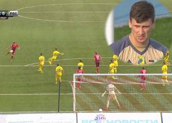 Si te meten el golazo del año, normal que se te quede esta cara: ¡brutal!