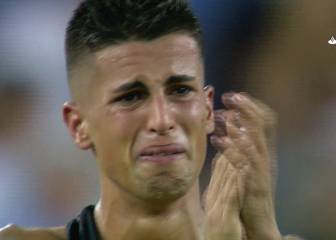 Cancelo se despidió de Mestalla entre lágrimas, se va al Inter