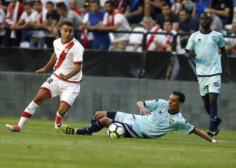 Pere Milla y Diamanka remiten el vendaval Trejo en Vallecas