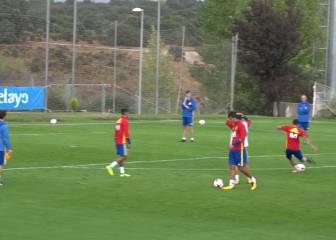 Ceballos finds the top corner: just another day at the office...