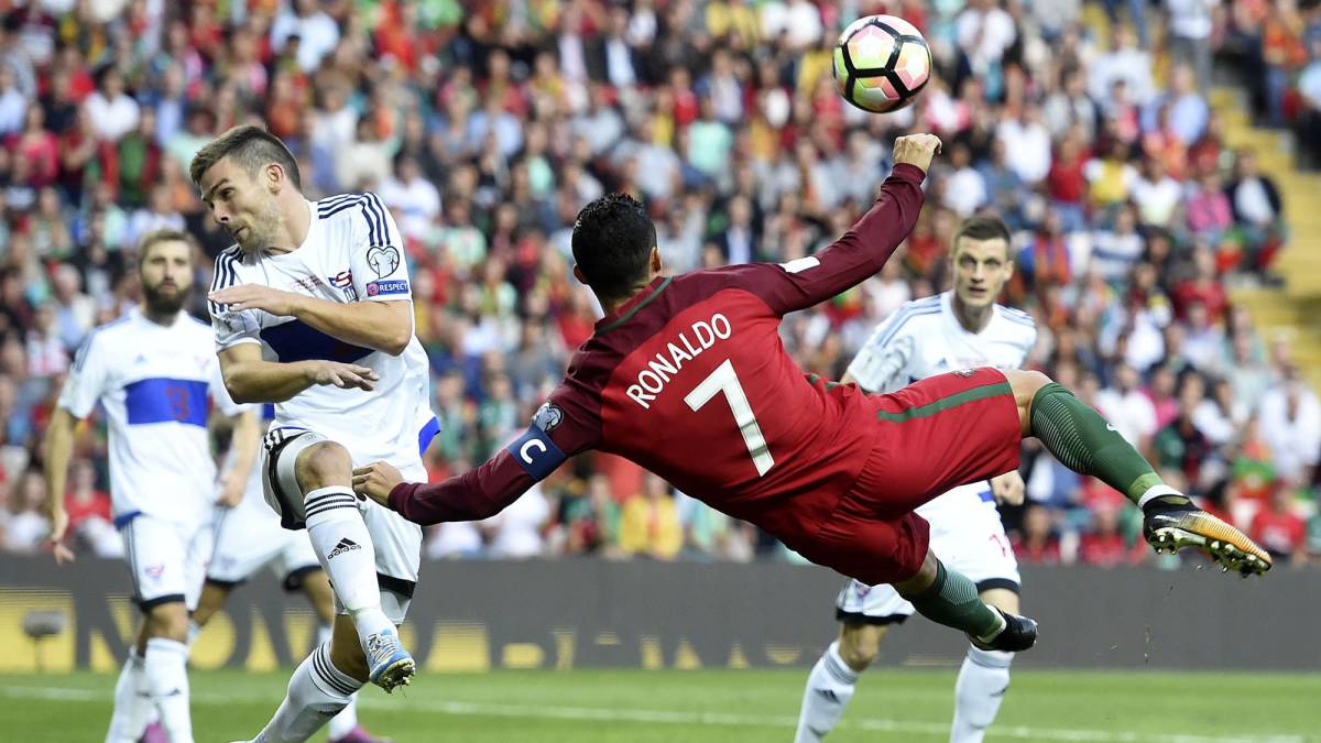 Vídeo | Otra salvajada de Cristiano: gol de tijera directo a la