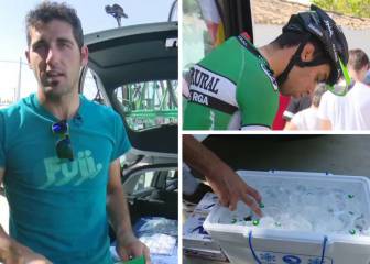 Los secretos de la alimentación de un ciclista en la Vuelta