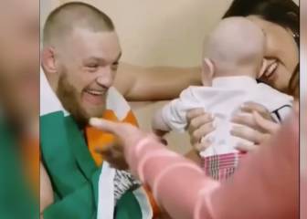 Tras la pela, la intimidad: inédito video de McGregor en el vestuario