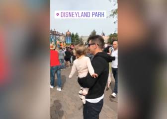 El Simeone más tierno: así pasó el día con su hija en Disneyland
