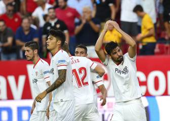 El Sevilla se da un festín en el Pizjuán antes del Liverpool