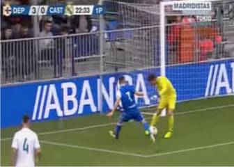 3-0 down but Luca Zidane still has the intrepidity to do this...