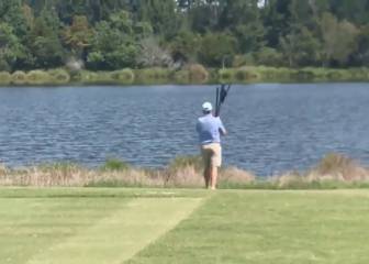 El mayor 'cortocircuito' mental visto en el golf: un calentón así, sale caro