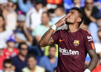 Paulinho salva a un Barça que sesteó sobre el césped de Getafe