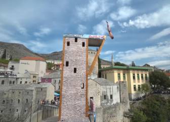 No apto para personas con vértigo ¡saltos de casi 30 metros!