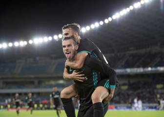 Mayoral y Bale guían la victoria de un sólido Madrid en Anoeta