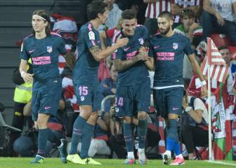 Correa y Carrasco le dan los tres puntos al Atleti en San Mamés