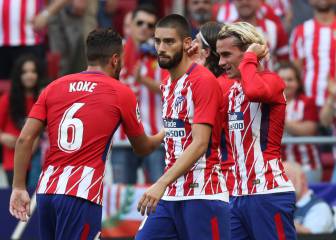 Griezmann y Carrasco golpean en otra victoria del Atleti en el Wada