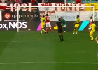 ¿Involuntario? El extraño autogol que se dio en Portugal