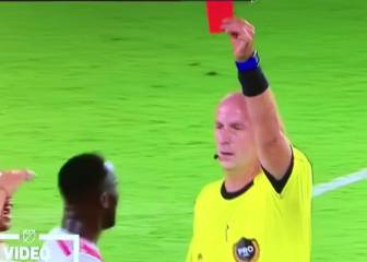 En la MLS, ni el VAR corrige la expulsión más absurda