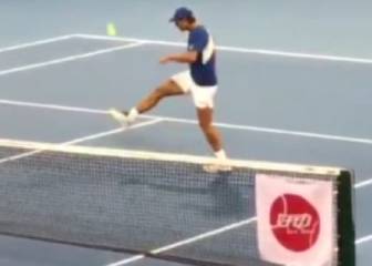 Nadal es bueno en todo: vaya calidad jugando al fútbol-tenis