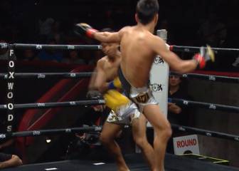 La patada del milenio: dejó KO a su rival con un truco salvaje