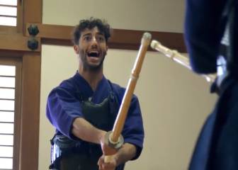 Los pilotos de Red Bull se pasan al Kendo: ¡vaya caras ponen!