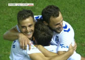 El Tenerife sella un trabajado triunfo en casa ante el Nastic