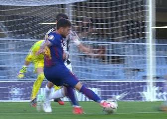 Resumen y goles del Barcelona B - Oviedo de Liga 1 | 2 | 3