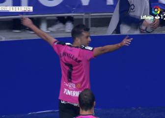 El Tenerife rasca un punto en Oviedo gracias a Juan Villar