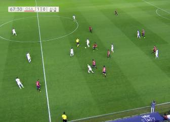 Osasuna vence y se pone líder con un gol de Lucas Torró